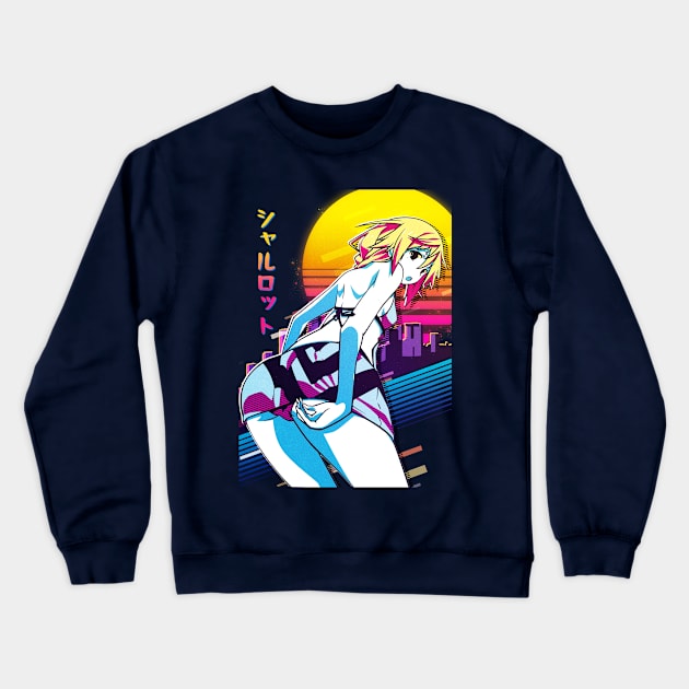 Charlotte Crewneck Sweatshirt by 80sRetro